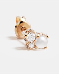 By Charlotte - Love in Stillness Pearl Stud Earrings