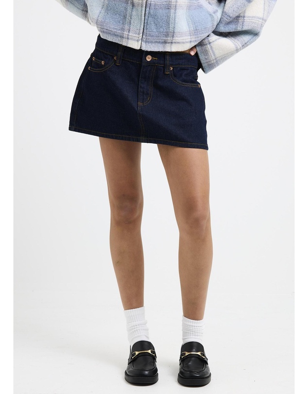 Subtitled - Tide Low Rise Mini Skirt