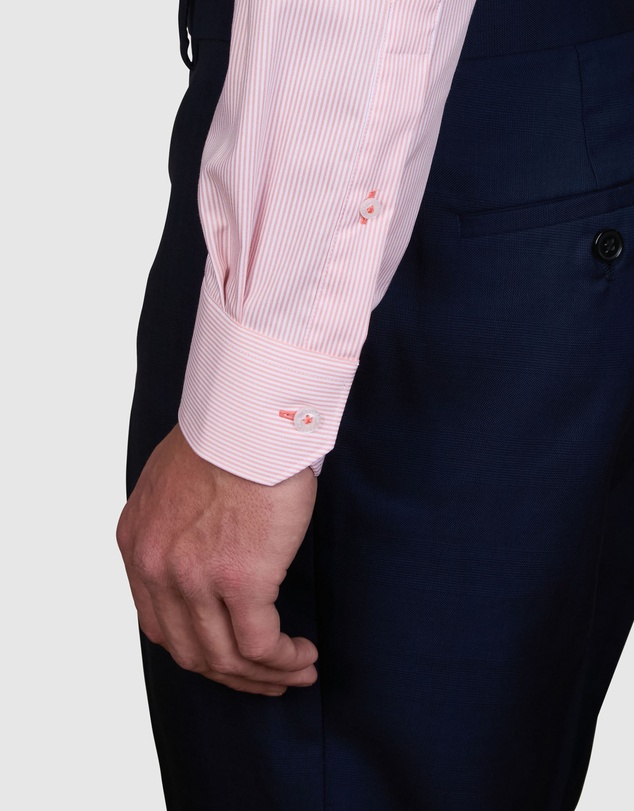 Abelard - Bamboo Blend Bengal Stripe Slim Fit Shirt
