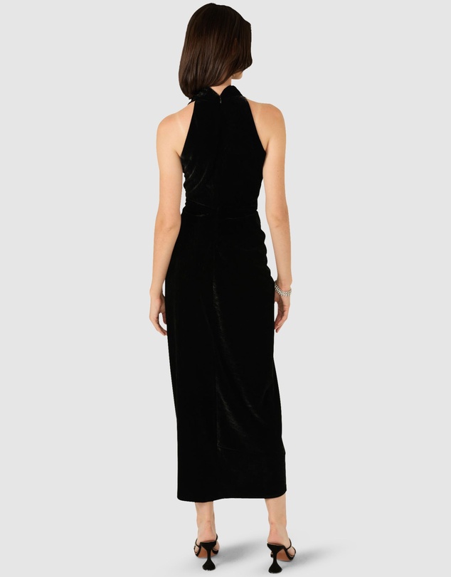SACHA DRAKE - Lavish Cowl Dress In Black