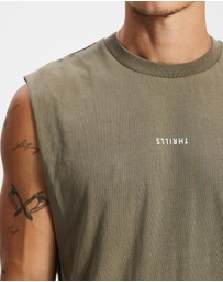 Thrills - Minimal Thrills Merch Fit Muscle Tee - ICONIC EXCLUSIVE