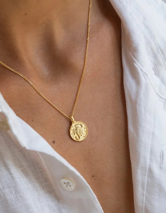 Kirstin Ash - Scorpio Zodiac Necklace