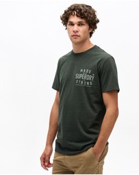 Superdry - Machine Goods Chest Tee