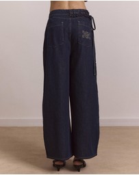 Damson Madder - Straight Leg Augusta Jeans