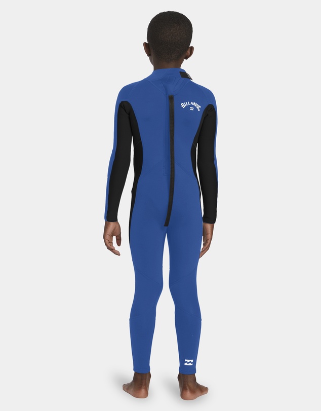 Billabong Kids - Boys 0 to 7 3/2mm Foil Back Zip Wetsuit