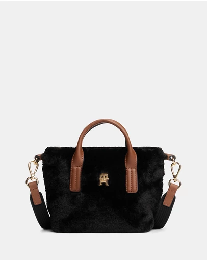 Tommy Hilfiger - Popette East West Tote Faux Fur