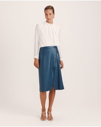 SABA - Willa High Neck Long Sleeve Top