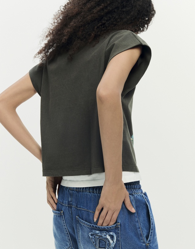 Desigual - Printed Cotton T-Shirt