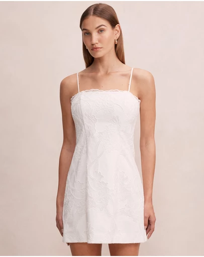 Forever New - Annika Embroidered Mini Dress
