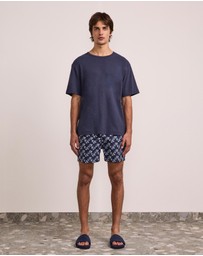 Frescobol Carioca - Dinis Linen Blend T-Shirt