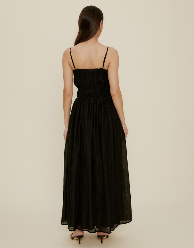 The Fated - Rosie Gathered Midi Dress
