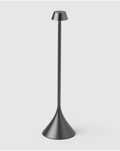 Lexon - Lexon Steli Shade Infinitely Pairable Table Lamp - Gunmetal