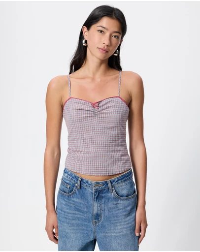 Cotton On - Bow Cotton Cami