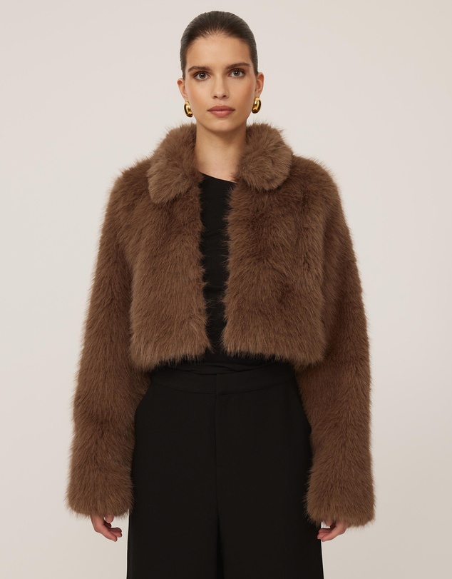 Tussah - Everly Faux Fur Jacket