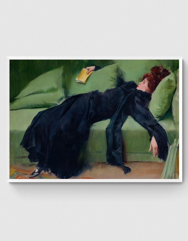 Inka Arthouse - Falling Woman Art Print