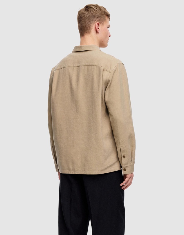 ARKET - Beck Tencel Linen Canvas Overshirt