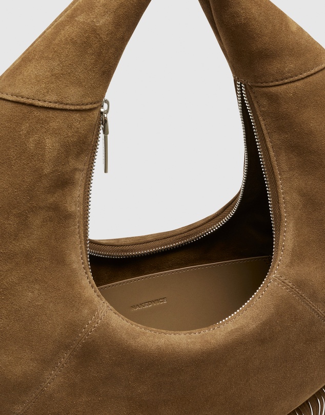 Nakedvice - The Tori Mocha Suede Bag