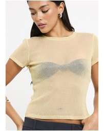 Alice In The Eve - Sydney Lurex Top