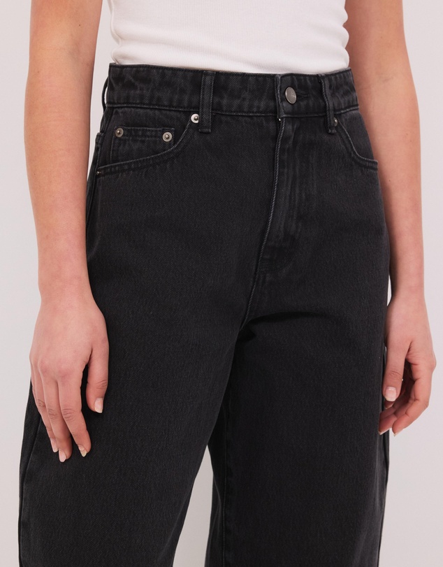 Calli - Cassidy High Rise Panelled Barrel Leg Jeans