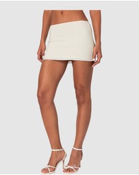 EDIKTED - Thora Woven Mini Skirt