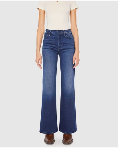 MOTHER - The Hustler Roller Sneak Jeans