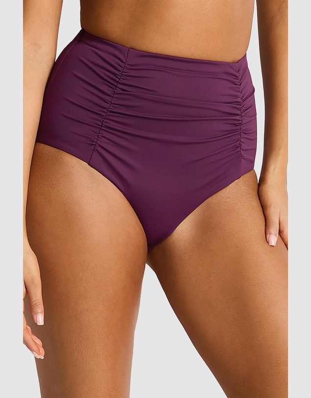 Sea Level Australia - Essentials Edit Super High Waist Bikini Bottoms
