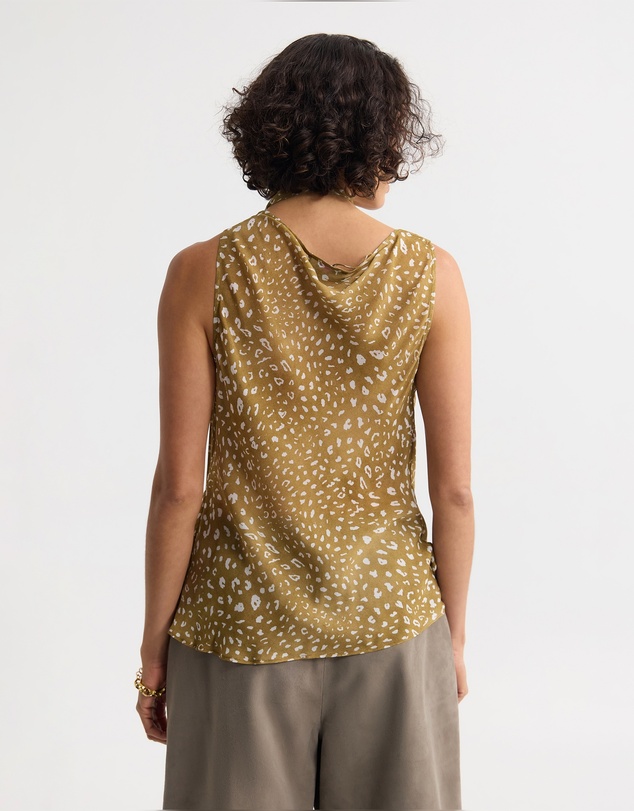 Oxford - Katrine Bambi Print Scarf Top