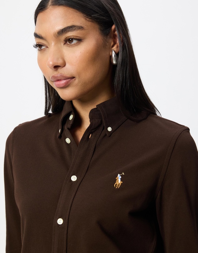 Polo Ralph Lauren - Slim Fit Knit Cotton Oxford Shirt - ICONIC EXCLUSIVE