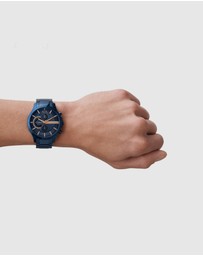 Armani Exchange - Blue Chronograph Watch