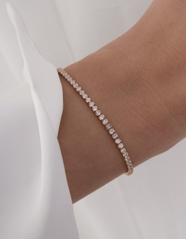 The Silver Collective - Tennis Bracelet Petite