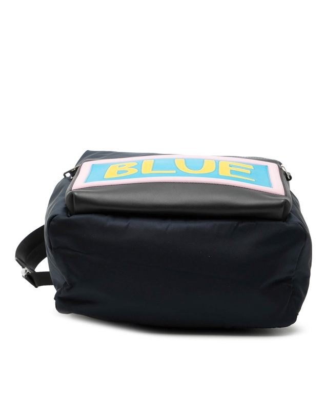 Pre-Loved by Azura Reborn - Pre-Loved Nylon Vocabulary Blue Backpack