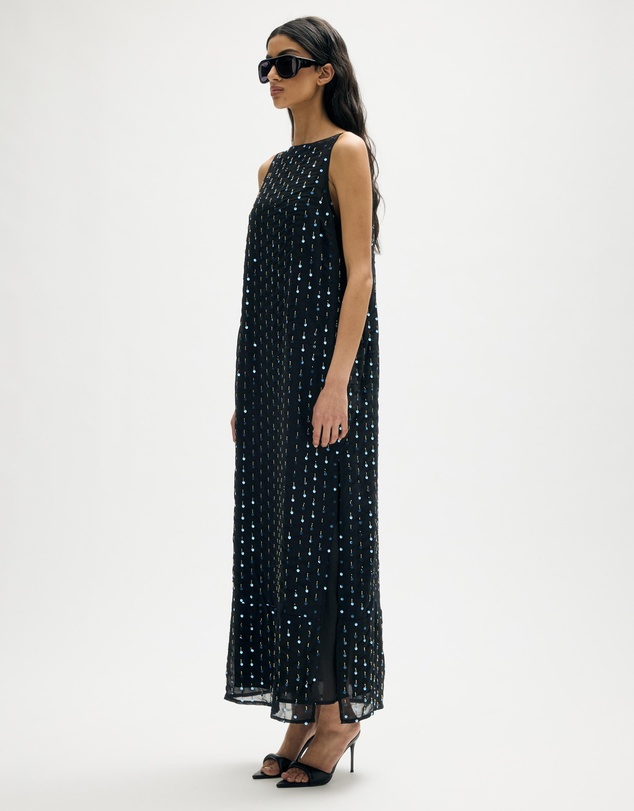 Minima Esenciales - Sevina Beaded Maxi Dress