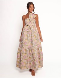 Petal & Pup - Betina Bow Front Maxi Dress - Multi Floral