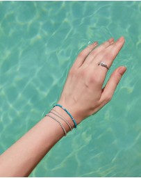 Ania Haie - Silver Textured Chain Bracelet