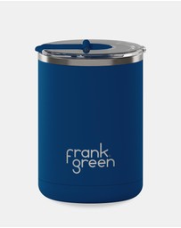 Frank Green - 12oz Ceramic Coffee Cup with Hinged Screw Lid