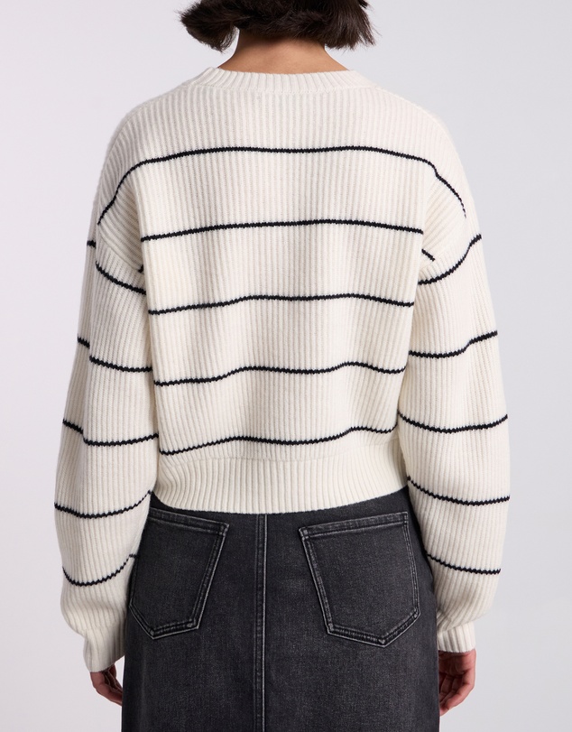 David Lawrence - Nova Crop Merino Knit Jumper