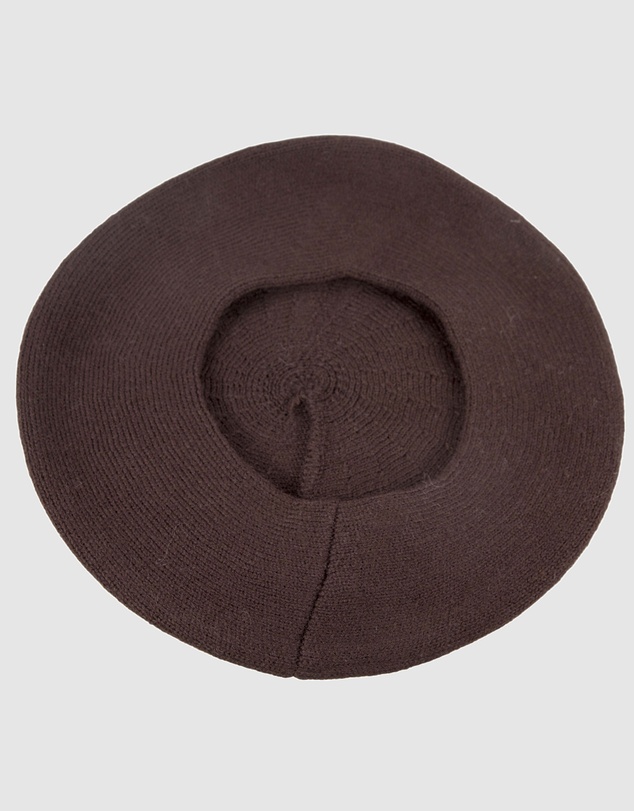 Max Alexander - European Made Chocolate Soft Wool Beret