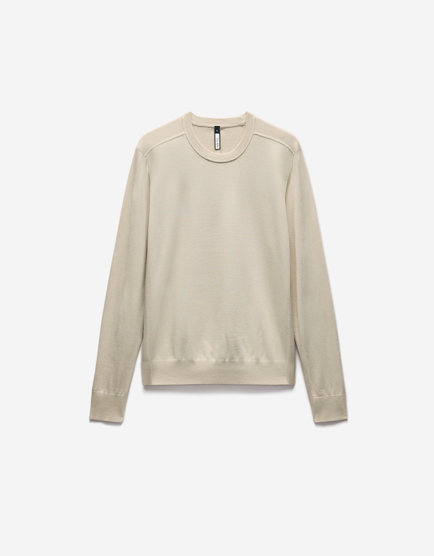 Calibre - Technical Knit Crew Neck Sweater Oatmeal