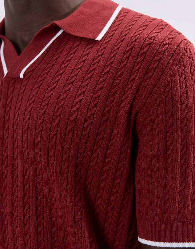 Marcs - Kelly Cable Knit Polo