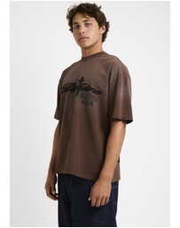 Black Noise White Rain - Cursive T-Shirt