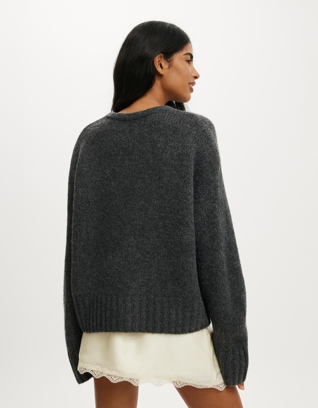 Cotton On - Luxe Crew Neck Sweater