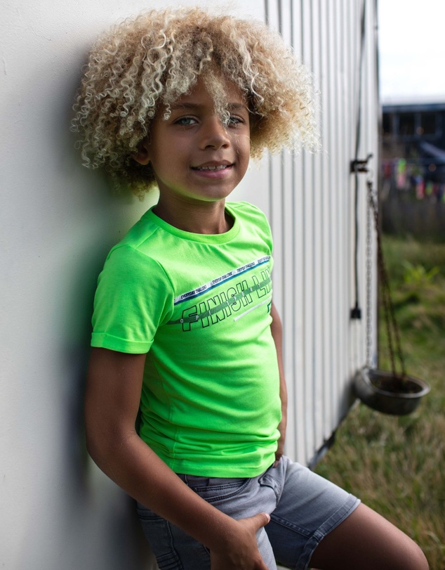 Quapi - Neon T-Shirt Felipe - Kids-Teens