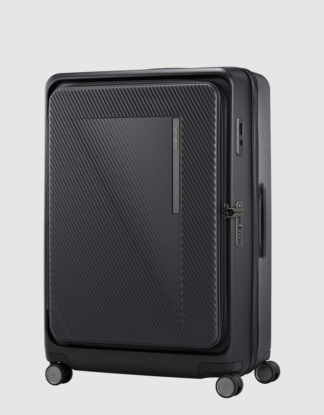 Samsonite - Zipprix Check-In Large 75cm Suitcase Expandable With Front Pocket and Waypoint™ Smart Tag
