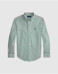 Polo Ralph Lauren - Striped Cotton Poplin Shirt - ICONIC EXCLUSIVE - Teens