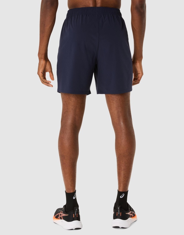 ASICS - Spiral Embroidery Woven 7 Inch Shorts