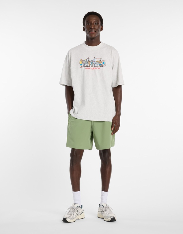 New Balance - Ghica Line Up Oversized T-Shirt