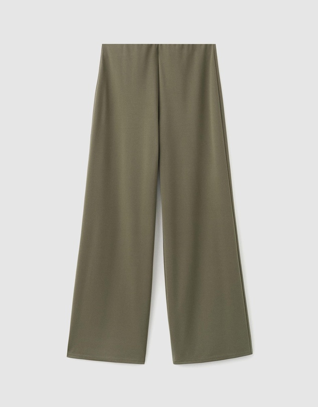 M.N.G - Straight-Fit Trousers With Elastic Waist