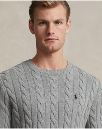 Polo Ralph Lauren - ICONIC EXCLUSIVE - Driver Cable Knit Long Sleeve Sweater