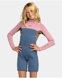 Roxy - Girls 8 to 16 2/2mm Prologue+ Long Sleeve Springsuit
