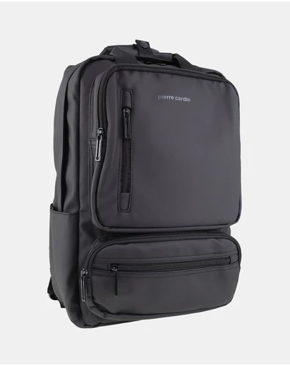 Pierre Cardin - Pierre Cardin Mens Nylon Computer/Business Backpack